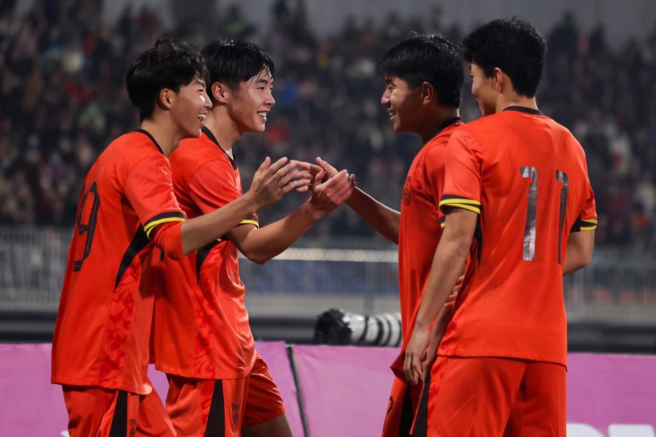 国少4-0孟加拉国豪取5连胜晋级U17亚洲杯正赛